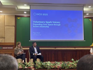 YSS at IVCO international volunteering conference