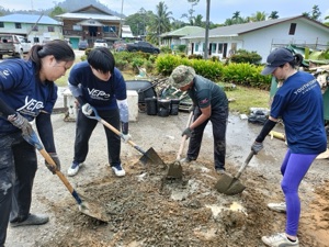 YSS volunteers at YEP Project Ruai